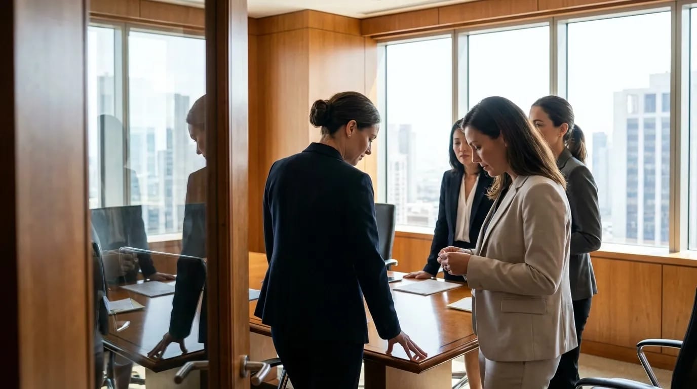 Women in a rooom